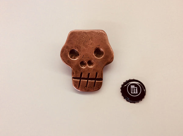 Copper Skull Bottle Opener