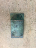 All Copper / Verdigris / Contemporary Half Round / Light Sconce