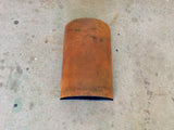 Rusted Raw Steel / Half Round / Light Sconce