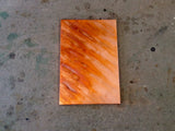 Copper / Flame Painted #0001 / Wall Art