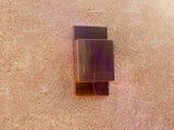 Raw  Copper Light Sconce / Square Contemporary / Mike Dumas Copper Designs