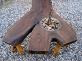 Table / Black Walnut / Water Feature / Coffee Table