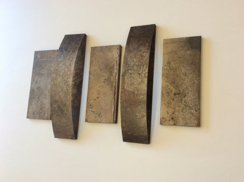 Steel Wall Art / Contemporary / Three+2